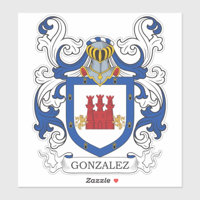 Sticker Crest de Gonzalez (Feuille)