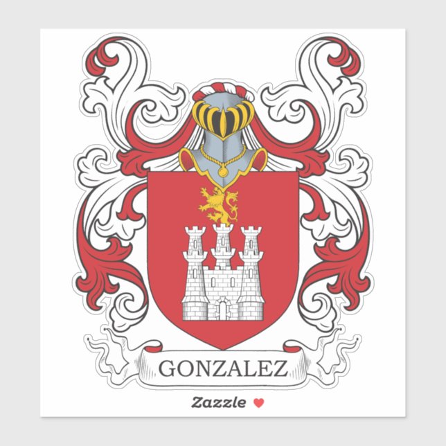 Sticker Crest de Gonzalez (Feuille)