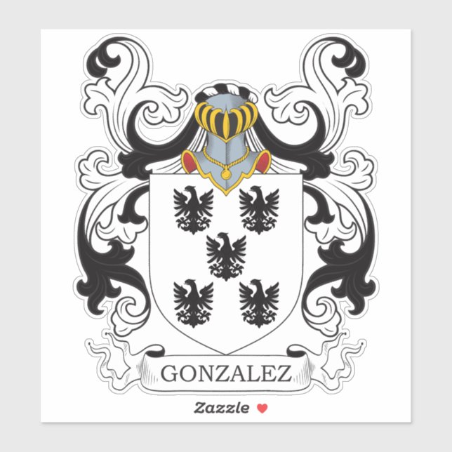 Sticker Crest de Gonzalez (Feuille)