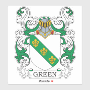 Sticker Crest de la famille verte