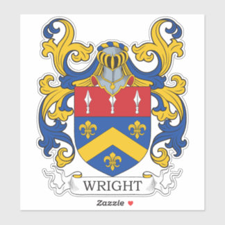 Sticker Crest de la famille Wright