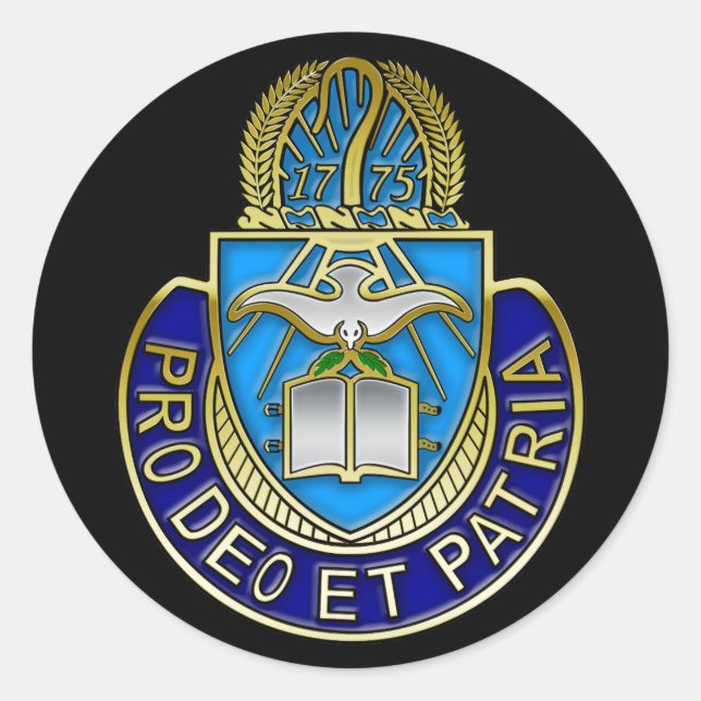 Sticker Crest de l'armée aumônier Corps (Devant)