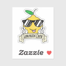 Crew de limonade - Kawaii Peace Main et lunettes d