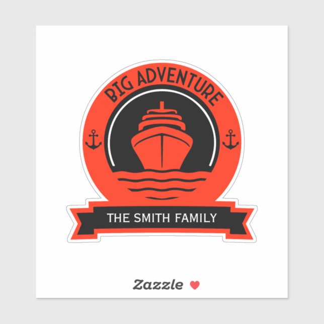 Sticker Croisière mondiale (Feuille)