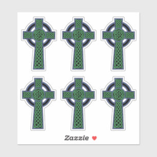 Sticker Croix du noeud celtique irlandais
