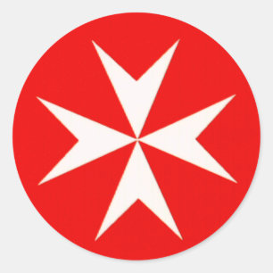 STICKER CROIX MALTESE