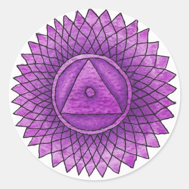 Sticker Crown Chakra (Devant)