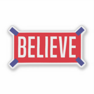 Sticker Croyez, Citation Motivationnelle pour l'amour de s