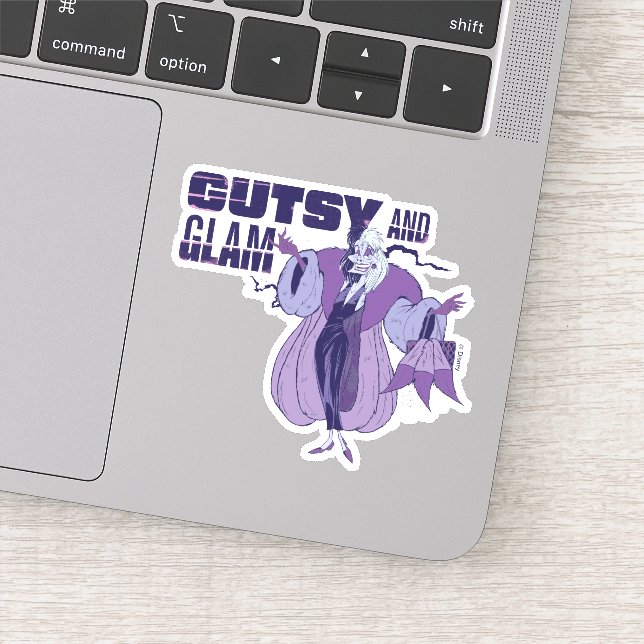 Sticker Cruella De Vil | Gutsy et Glam (Détail)