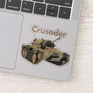 Sticker Crusader 2ÈME GUERRE MONDIALE Tank