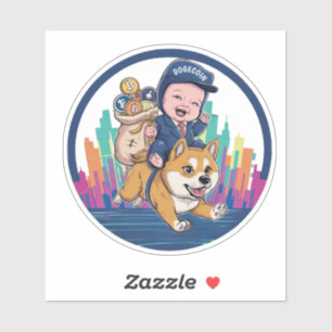 Sticker Crypto Kid