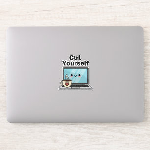 Sticker Ctrl Contrôlez-vous