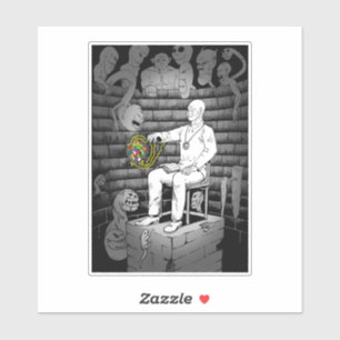 Sticker Cube Magie et Monstres