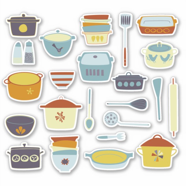 Sticker Cuisine Casserole Cuisine (Devant)