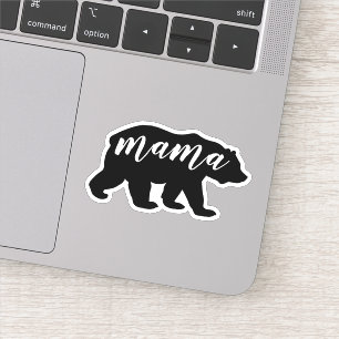Sticker Cuisine moderne Noir & Blanc Mama Ours