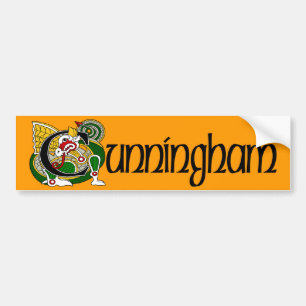 Sticker Cunningham Celtic Dragon