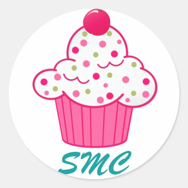 Sticker Cupcake - SRF (Devant)