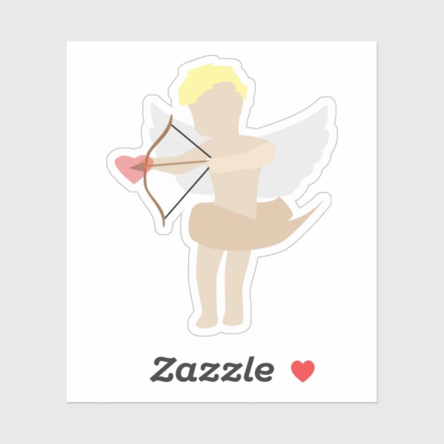 Sticker Cupidon (Feuille)