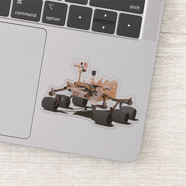 Sticker Curiosité Mars Rover (Détail)