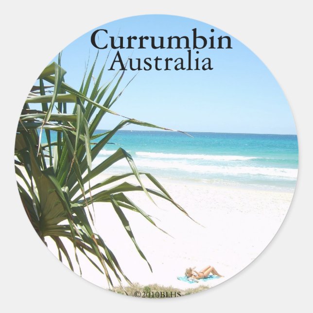 Sticker Currumbin 2 (Devant)