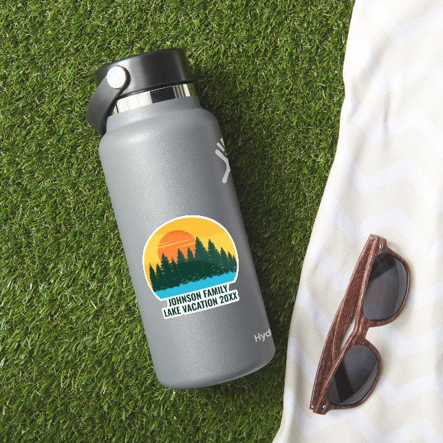 Sticker Custom Lake House Family Vacsaké (HydroFlask Insitu)