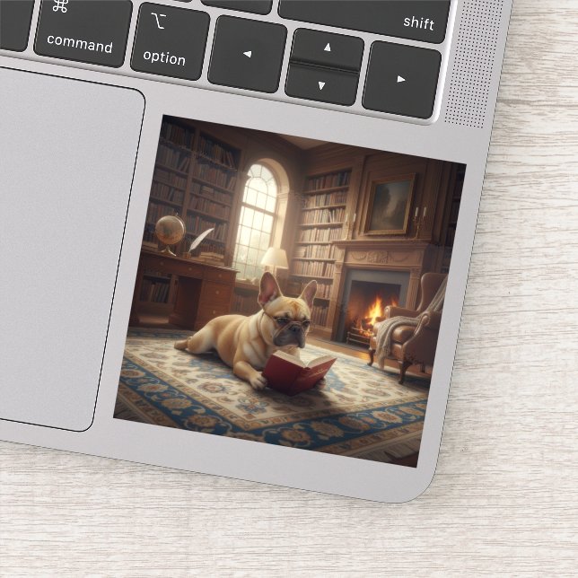 Sticker Cute French Bulldog (Détail)