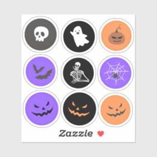 Sticker Cute Halloween Collection Vinyl Coupe