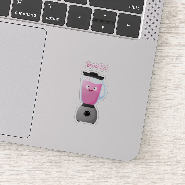 Sticker Cute happy food mixender cuisine appareil dessin a (Détail)