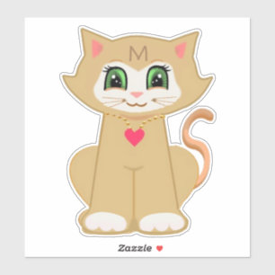Sticker Cute Melin Kitty Chat