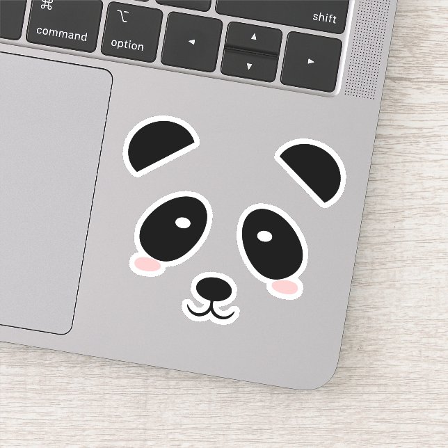 Sticker Cute Panda (Détail)