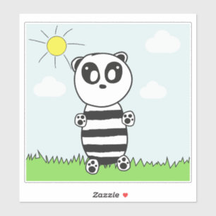 Sticker Cute Panda
