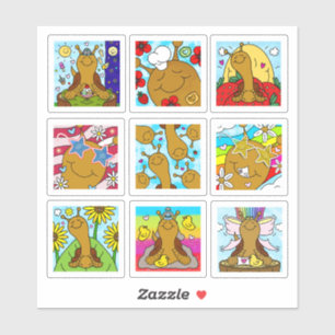 Sticker Cute Snail Été 2025 Minuscule Art Series