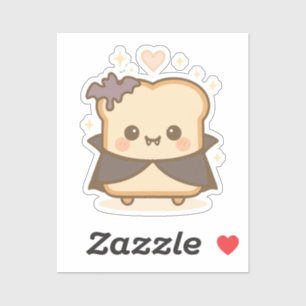 Sticker Cute toast Vampire