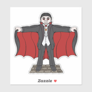 Sticker Cute Vampire/Dracula