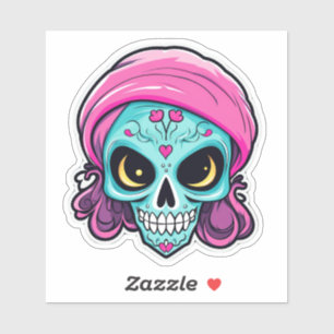 Sticker Cutie Skull