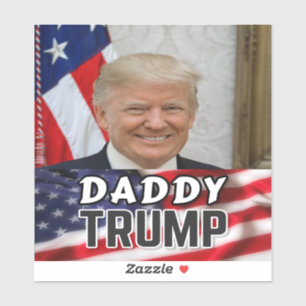 Sticker Daddy Trump