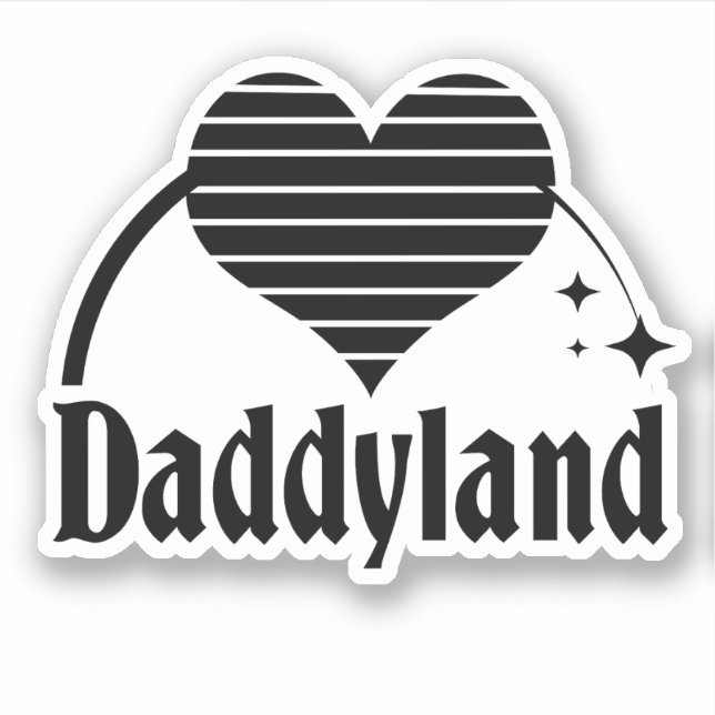 Sticker Daddyland (Devant)