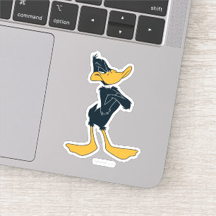 Sticker DAFFY DUCK™ à bras croisés