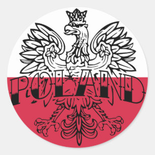 Sticker d'aigle de Pologne