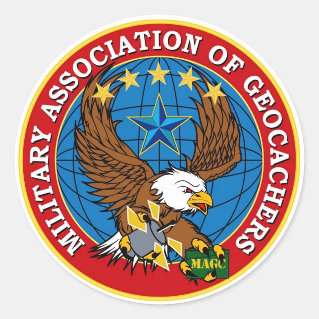 Sticker d'aigle MAGC (Devant)