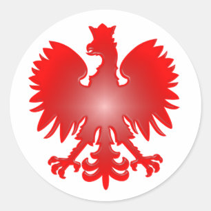 Sticker d'aigle polonais
