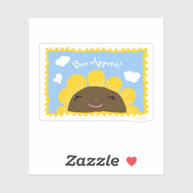 Sticker Daisy Bon Appetit (Feuille)