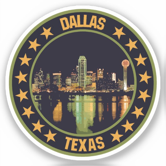 Sticker Dallas (Recto)