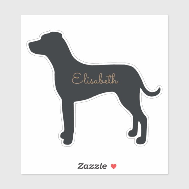 Sticker Dalmatie personnalisée (Feuille)