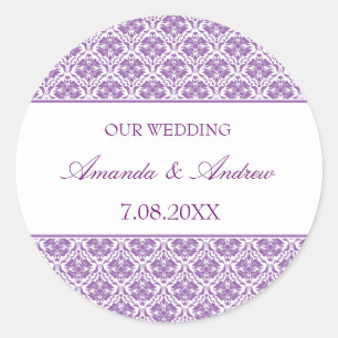 Sticker ~ Damask Stripe 12