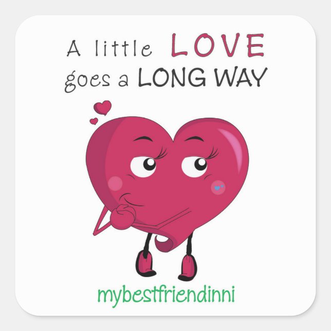 Sticker d'amour (Devant)