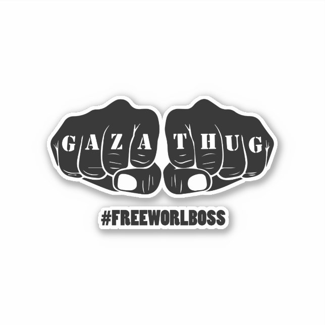 Sticker Dancehall Gaza (Devant)