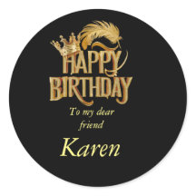 Sticker d'anniversaire pour le cadeau parfait