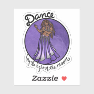 Sticker Danse à la lumière de la lune