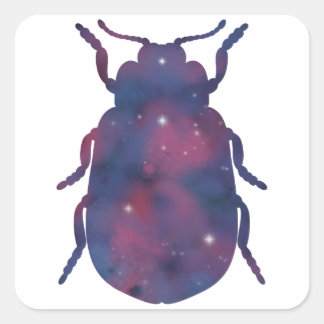 Sticker Dark Beetle